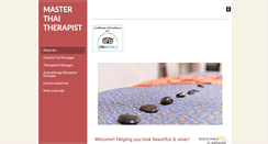 Desktop Screenshot of masterthaitherapist.com